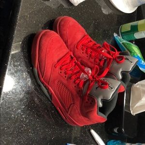 Retro 5’s ALL RED